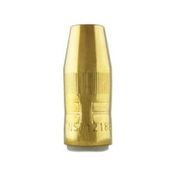 Centerfire Nozzles, 1/8 in Tip Recess, 1/2 in Bore, For Q-Gun, Brass