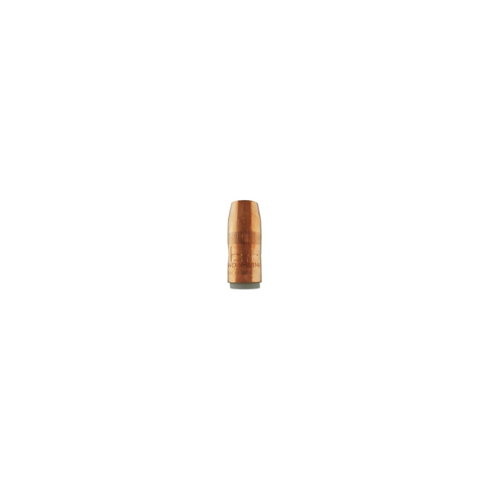 Centerfire Nozzle – 5/8" Bore, 1/4" Tip Recess, For Q-Gun, Copper
