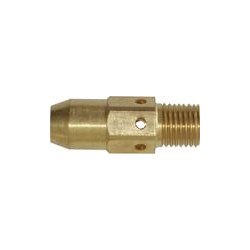 Gas Diffuser – Brass, For Best Welds 400 A, Tweco No. 2 & 4 MIG Guns