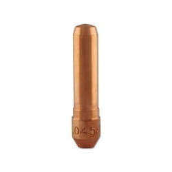 Centerfire Contact Tip – 0.045" ID, 1.5" Long, Non-Threaded, Tapered Base
