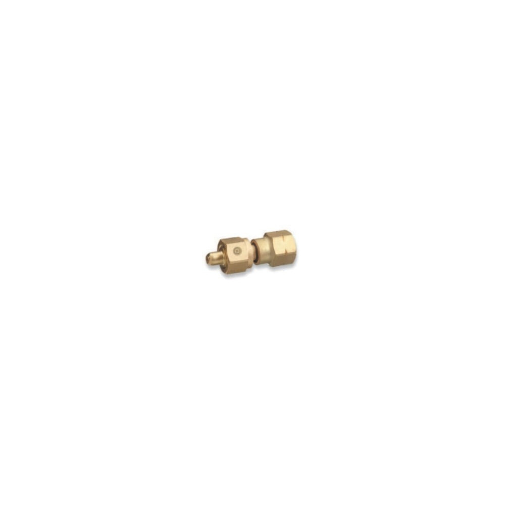 Brass Cylinder Adaptor – CGA-350 Hydrogen to CGA-580 Nitrogen