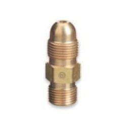 Brass Cylinder Adaptor – CGA-510 POL Acetylene to CGA-300 Commercial Acetylene