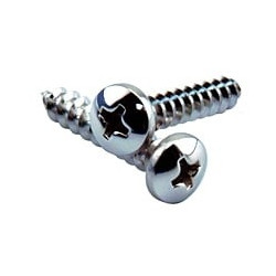 25 PC BAG POLISHED S/S #6 X 1/2  PH