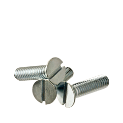 10-32 x 1/4 SLOTTED FLAT MACHINE SCREW 