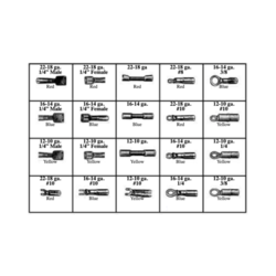 184989 CRIMP & SEAL TERMINALS