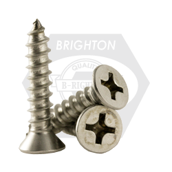 12 x 3 PHILLIPS FLAT SHEET METAL SCREW 