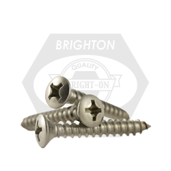 6 x 3/8 PHILLIPS OVAL SHEET METAL SCREW