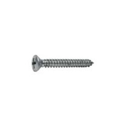 6 x 3/8 PHILLIPS OVAL SHEET METAL SCREW