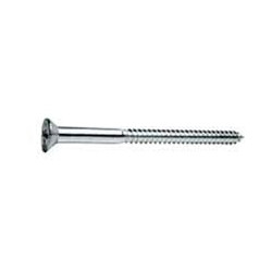 No.10-13x3 FLAT HEAD SLOT WOOD SCREW ZINC