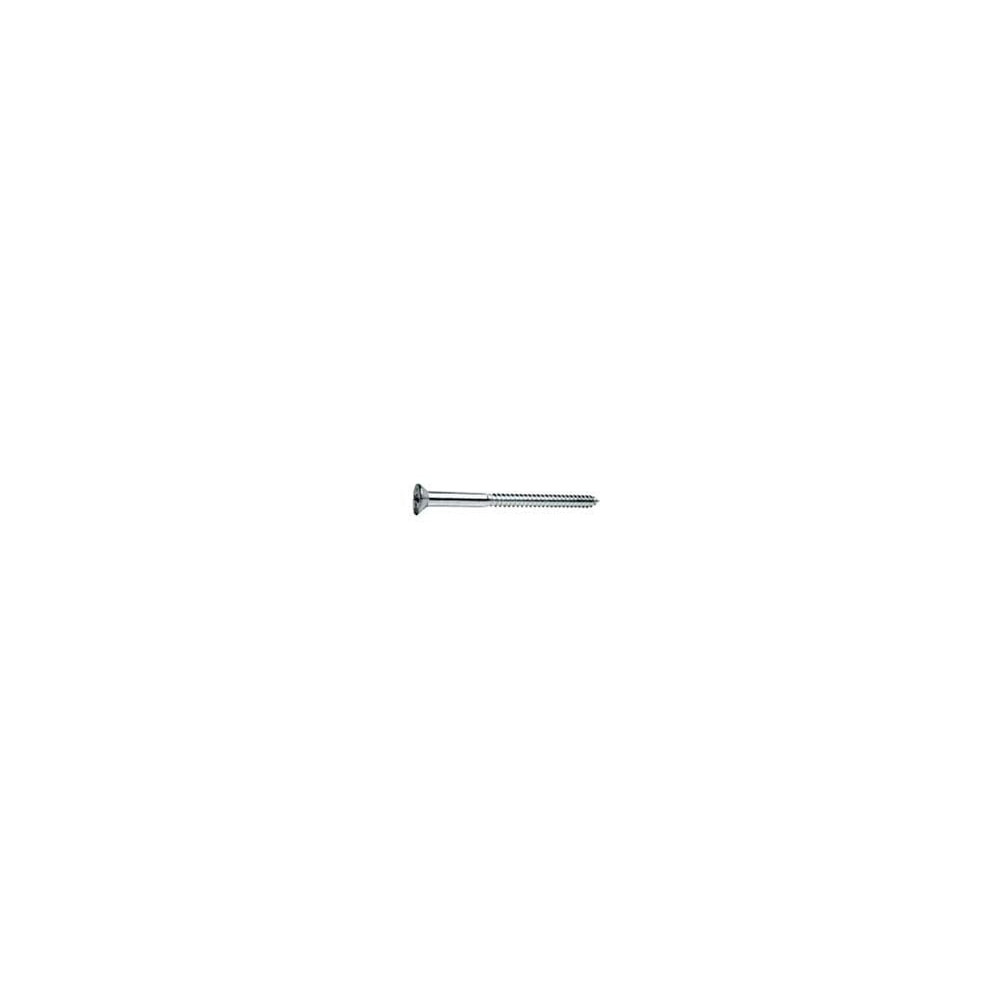 No.10-13x3 FLAT HEAD SLOT WOOD SCREW ZINC