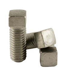 1/2-13 x 1 A2 (18-8) Stainless Square Head Set Screw, Cup Point