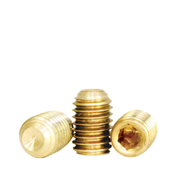 3/8-16 x 1/2 Soc Set Scr Cup Pt Brass