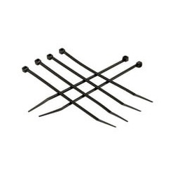 11 BLACK CABLE TIE" 50 LBS.