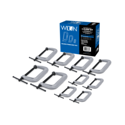 WILTON 140 SERIES 10 PC C-CLAMP KIT
