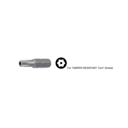 Torx Bits - T10 X 1" TORX TAMPER BIT