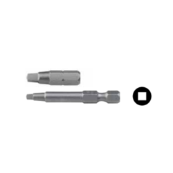 No.3 x 2 SQUARE BIT 1/4 HEX DRIVE