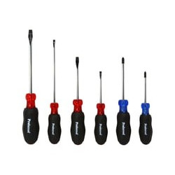 6 Pc Proferred Acetate Screwdriver Sets