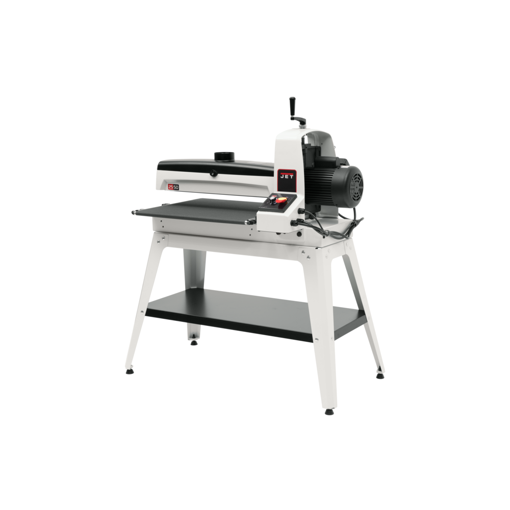 JWDS-2550 Drum Sander w/Open Stand
