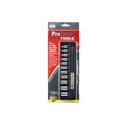 Standard Socket Set, 11 PC, 1/4" Drive