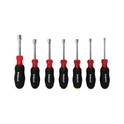7 Pc SAE Hollow Shank Nut Driver Sets