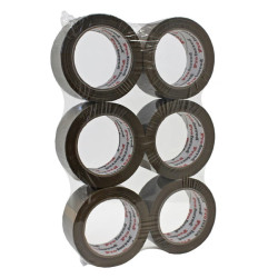 2 in x 110 yd Hot Melt Tape – Brown – 1.6 mil