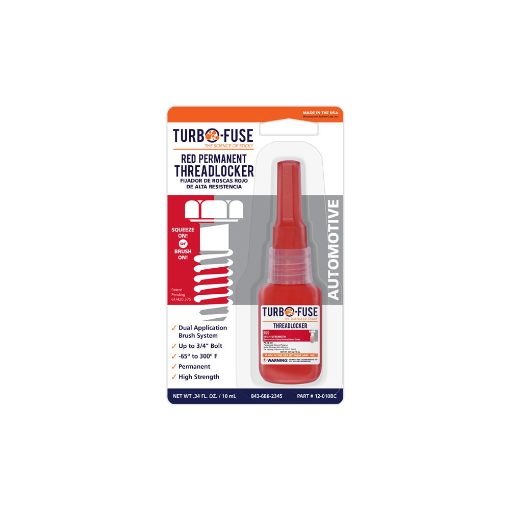 Red Threadlocker – 10 mL Bottle