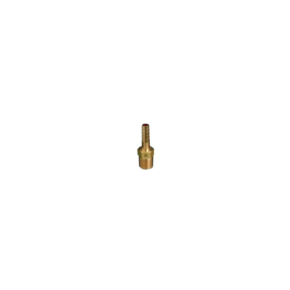 Brass Hose Adaptors – NPT Thread to Barb, 1/4"