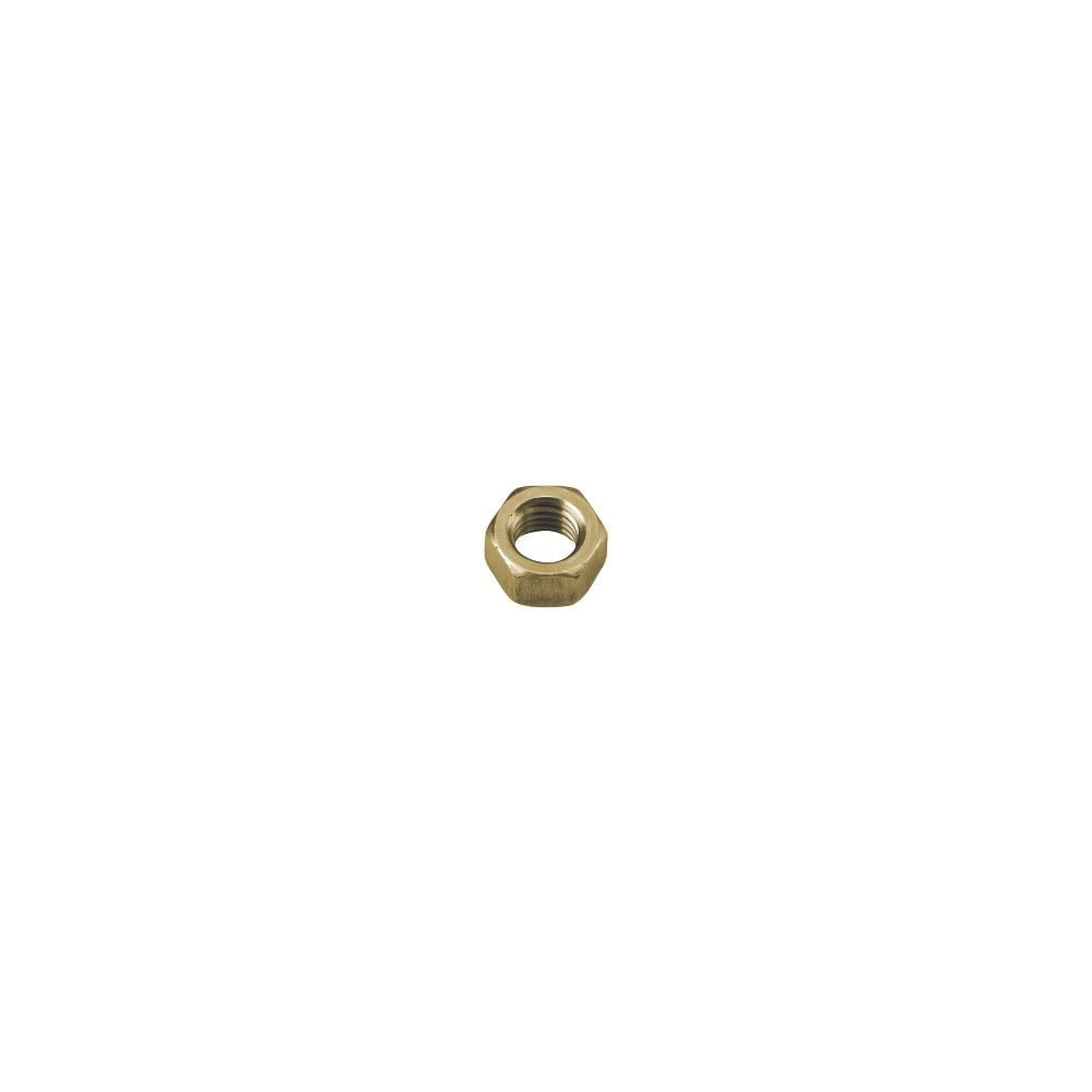 3/8"-16 Brass Hex Machine Screw Nut