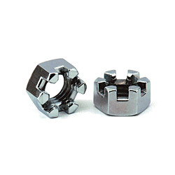 5 PC BAG CHROME 1/2-13 HEX NUT