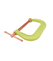 H410CS HI-VIS 10 IN  C-CLAMP