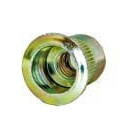Ribbed Rivet-Nuts Yellow Zinc