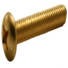 Phillips Pan Machine Screws Brass