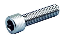 10 PC BAG CHROME 5/16-24 X 2-1/2 SHCS KNURLED GRADE 8