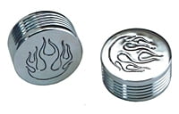 10 PC BAG CHROME 1/4 CAP FOR BHSCS FLAME