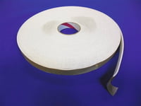 1 1/2" x 50' x 1/4" WHITE FELT WITH PSA BACKING