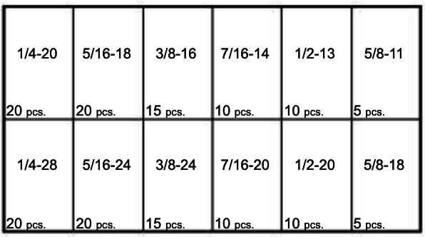 ALL STEEL PREVAILING TORQUE LOCK NUTS