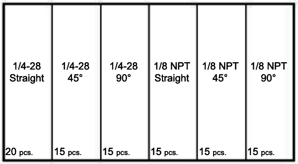 705113 GREASE FITTINGS