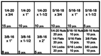 HEX HEAD CAP SCREWS COARSE THREAD