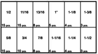 184717 INTERNAL RETAINING RINGS