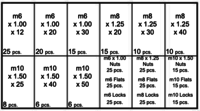 184720 METRIC HEX HEAD CAP SCREWS