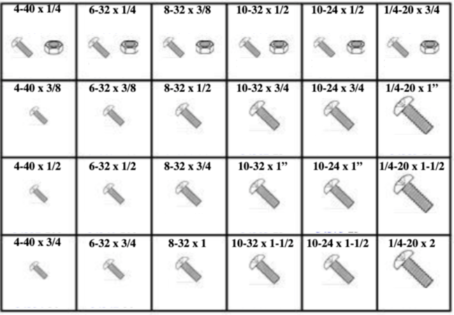 180916 PHILLIPS PAN HEAD MACHINE SCREWS