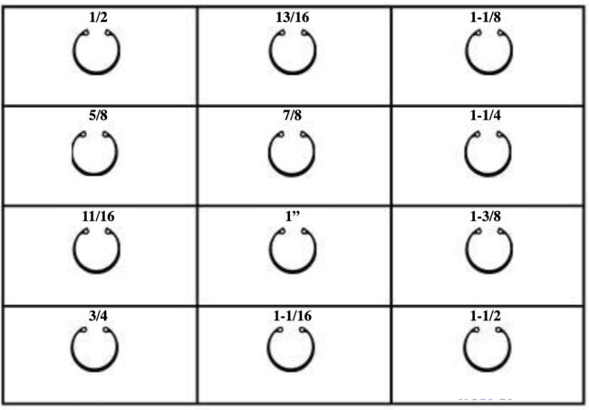 185111 INTERNAL RETAINING RINGS