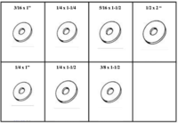 175834 FENDER WASHERS