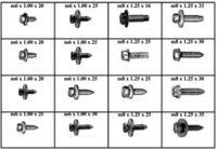 METRIC BODY BOLTS