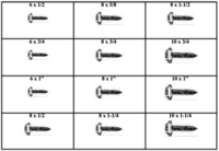 PHILLIPS FLAT WASHER HEAD TAPPING SCREWS