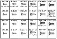 185082 SOCKET FLAT HEAD CAP SCREWS