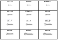 COTTER PINS EXTENDED PRONG