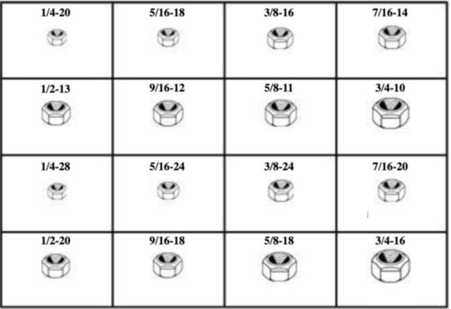 ALL STEEL PREVAILING TORQUE LOCKNUTS