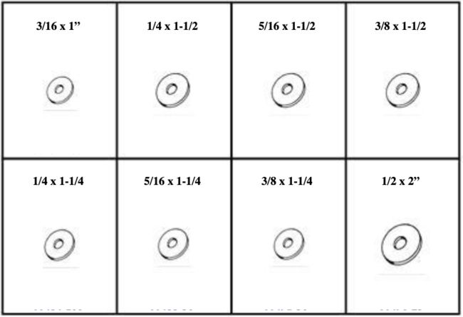 FENDER WASHERS