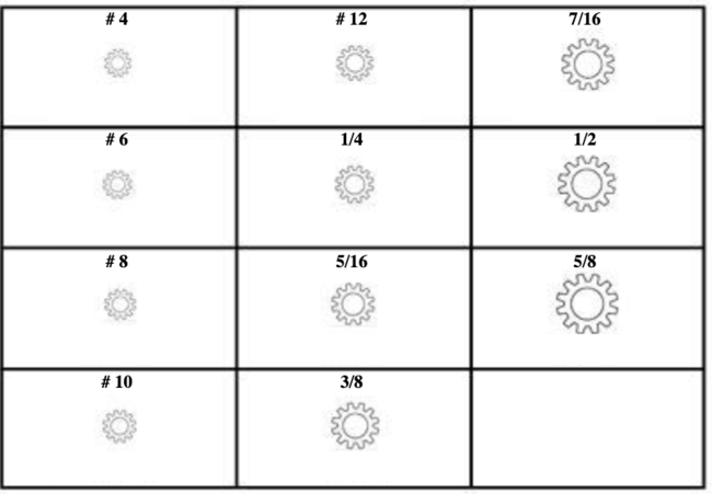 184861 STAR LOCK WASHERS